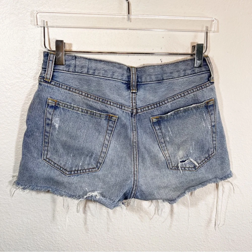 Free People Sofia cut off jean shorts - Picture 4 of 7